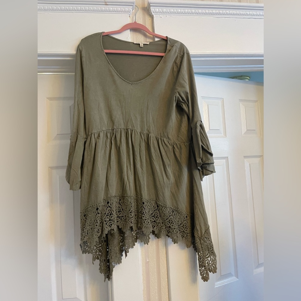 High low blouse
